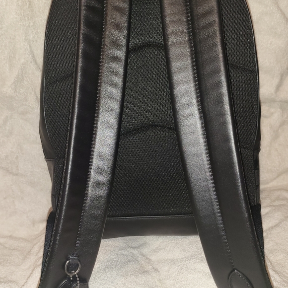 Black/Gray Authentic Coach Backpack - Picture 2 of 10